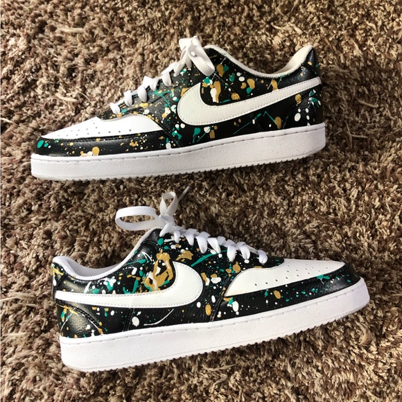 Nike Custom Splatter Shoes (US Men’s Size 9.5, 10.5) main image 4